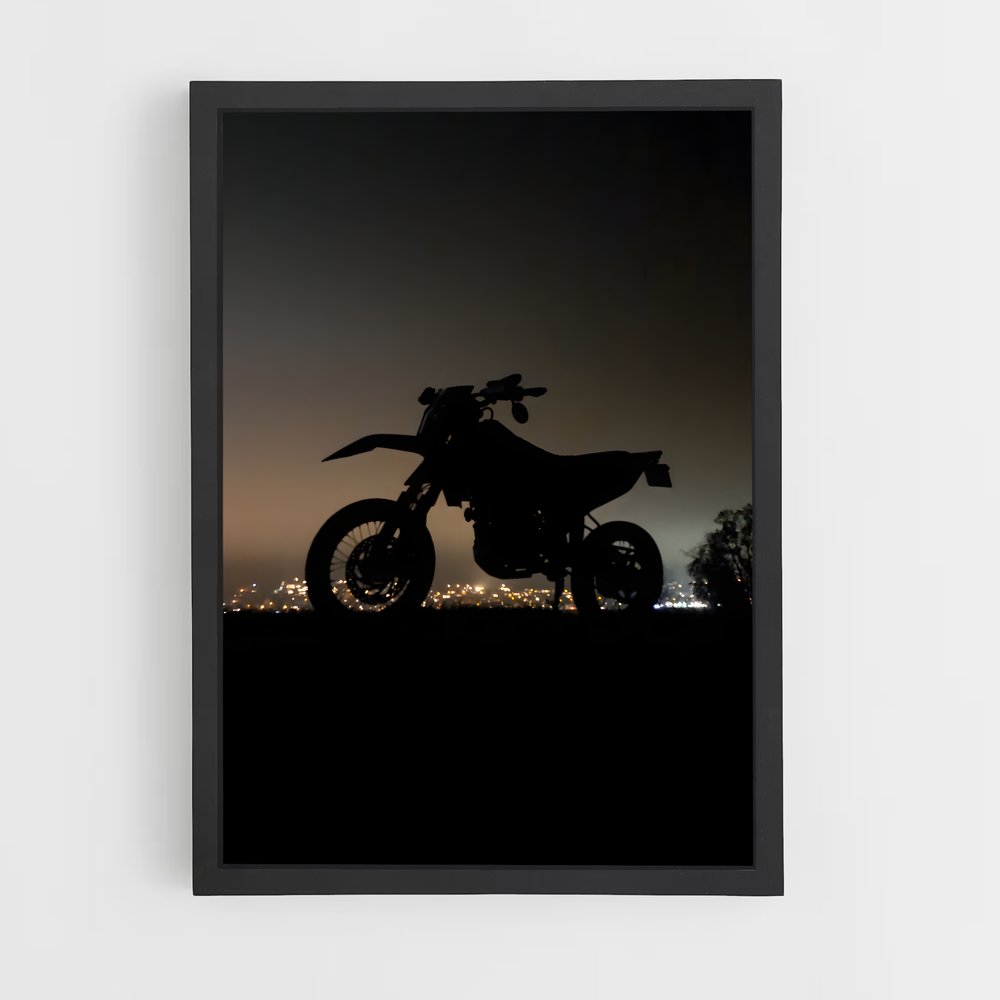 Poster Ombres de Moto – affiche KTM Moto (vue 2)